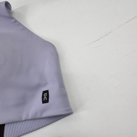 On Cloud Active Sports Bra Women Sz Large Lavender athletic yoga workout NEW - Picture 3 of 9